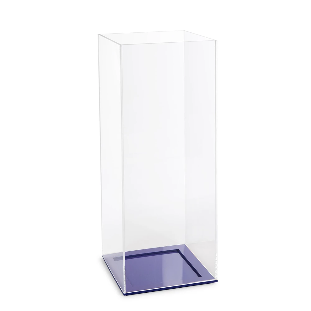 Paraplubak In Transparant Plexiglas En Gekleurde Designvoet - Romano 4 Paraplubak In Transparant Plexiglas En Gekleurde Designvoet - Romano - Afbeelding 4