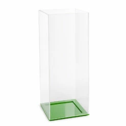 Paraplubak In Transparant Plexiglas En Gekleurde Designvoet - Romano 16 Paraplubak In Transparant Plexiglas En Gekleurde Designvoet - Romano -Slide Shop portaombrelli in plexiglass trasparente e base colorata di design romano 5