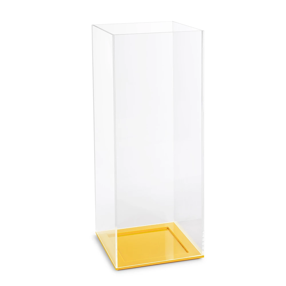 Paraplubak In Transparant Plexiglas En Gekleurde Designvoet - Romano 8 Paraplubak In Transparant Plexiglas En Gekleurde Designvoet - Romano - Afbeelding 8