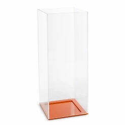 Paraplubak In Transparant Plexiglas En Gekleurde Designvoet - Romano 18 Paraplubak In Transparant Plexiglas En Gekleurde Designvoet - Romano -Slide Shop portaombrelli in plexiglass trasparente e base colorata di design romano 7