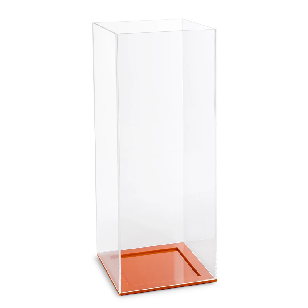 Paraplubak In Transparant Plexiglas En Gekleurde Designvoet - Romano 9 Paraplubak In Transparant Plexiglas En Gekleurde Designvoet - Romano - Afbeelding 9