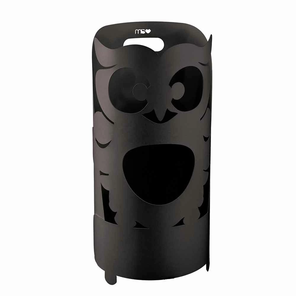 Moderne Uilvormige Parapluhouder In Gekleurd Ijzer Gemaakt In Italië - Gufetto 1 Moderne Uilvormige Parapluhouder In Gekleurd Ijzer Gemaakt In Italië - Gufetto