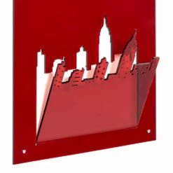 Wandtijdschriftenrek Met Drie Vakken In Plexiglas Gemaakt In Italië - Filarino -Slide Shop portariviste da parete a tre scomparti in plexiglass made in italy filarino 2