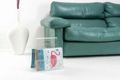 Tijdschriftenrek In Zwart Of Transparant Plexiglasontwerp Gemaakt In Italië - Omar 11 Tijdschriftenrek In Zwart Of Transparant Plexiglasontwerp Gemaakt In Italië - Omar -Slide Shop portariviste di design in plexiglass nero o trasparente made in italy omar 4