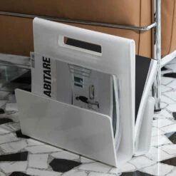 Woonkamer Tijdschriftenrek In Gekleurd Acrylkristal Made In Italy - Osafo