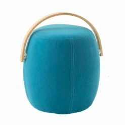 Poef Met Gekleurd Stoffen Handvat Gemaakt In Foligno, Italië -Slide Shop pouf con maniglia colorato in tessuto prodotto in italia foligno 2