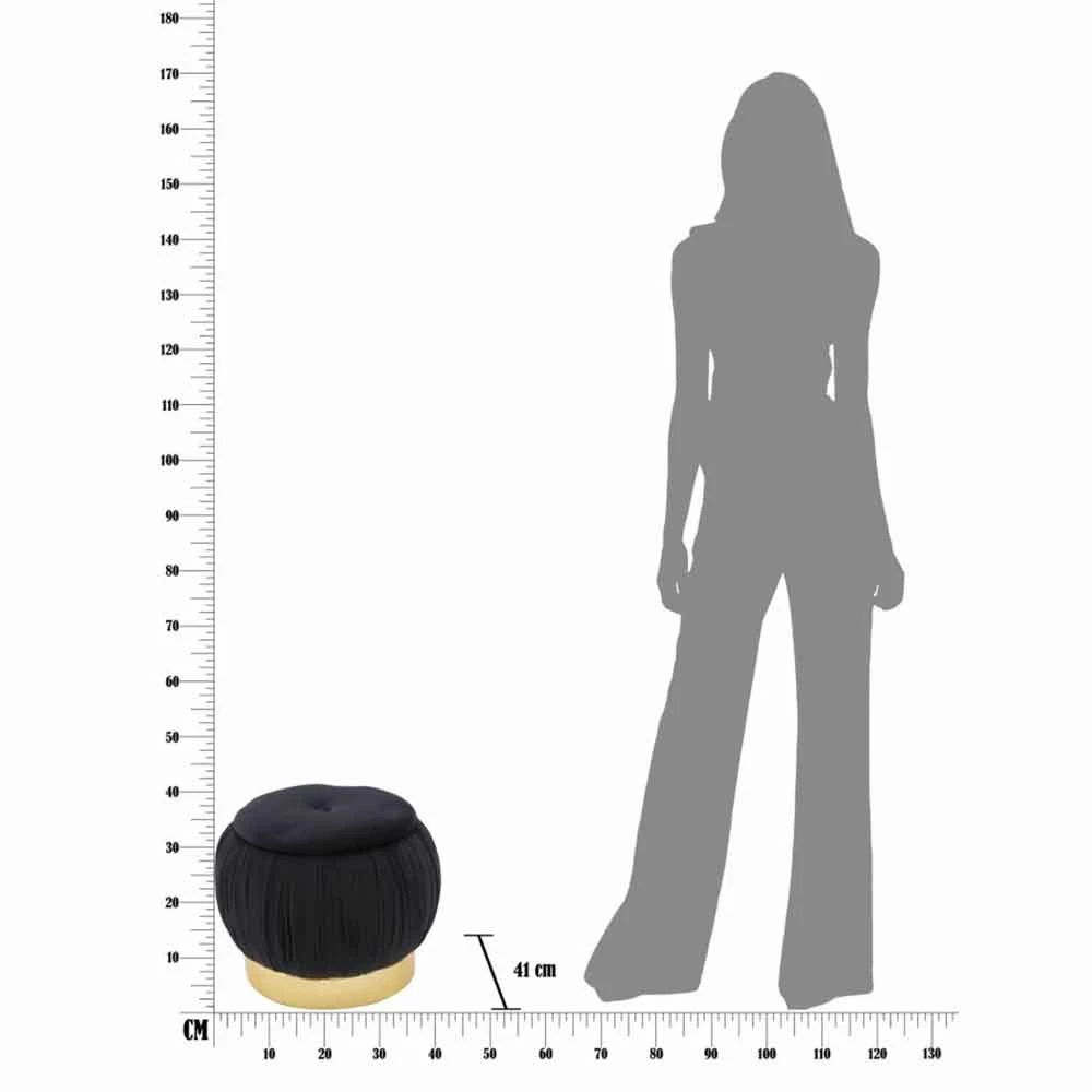 Modern Design Gekleurde Opbergpoef In Hout En Stof - Jenna 10 Modern Design Gekleurde Opbergpoef In Hout En Stof - Jenna - Afbeelding 10