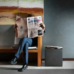 Decoratieve Poef In Polyethyleen 8 Afwerkingen Made In Italy - Viky -Slide Shop pouf da giardino in polietilene 8 finiture realizzato in italia viky 8