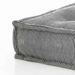 Etnische Vierkante Poef In Patchworkstof Of Fluweel - Vezel -Slide Shop pouf di design etnico quadrato in tessuto patchwork o velluto fibra 2