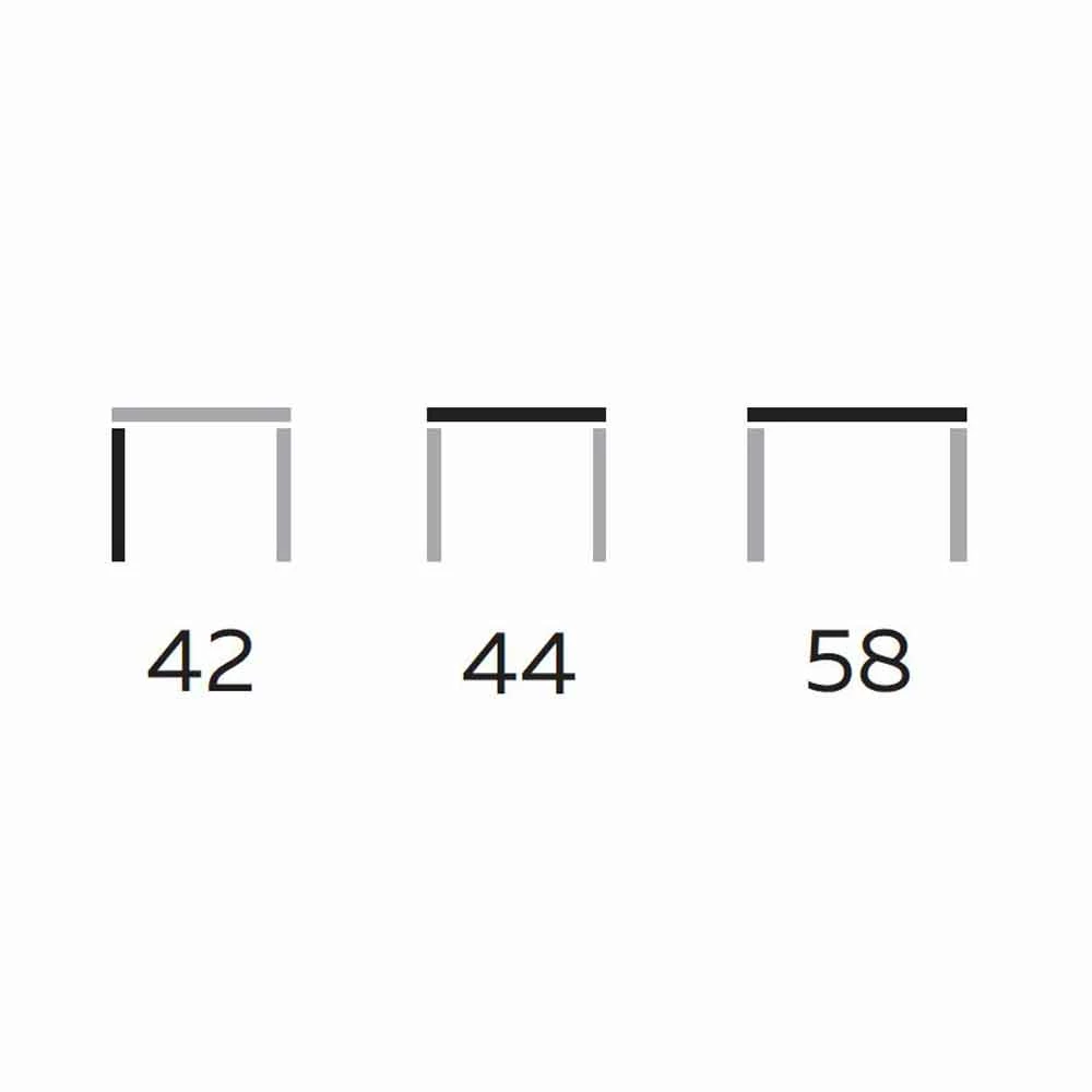 Design Poef Bekleed Met Stof Met Houten Voet Gemaakt In Italië - Clera 10 Design Poef Bekleed Met Stof Met Houten Voet Gemaakt In Italië - Clera - Afbeelding 10