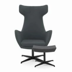 Moderne Kantoorpoef In Eco-leer En Aluminium - Clio 15 Moderne Kantoorpoef In Eco-leer En Aluminium - Clio -Slide Shop pouf moderno in ecopelle e alluminio da ufficio clio 12