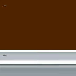 Moderne Kantoorpoef In Eco-leer En Aluminium - Clio 20 Moderne Kantoorpoef In Eco-leer En Aluminium - Clio -Slide Shop pouf moderno in ecopelle e alluminio da ufficio clio 4