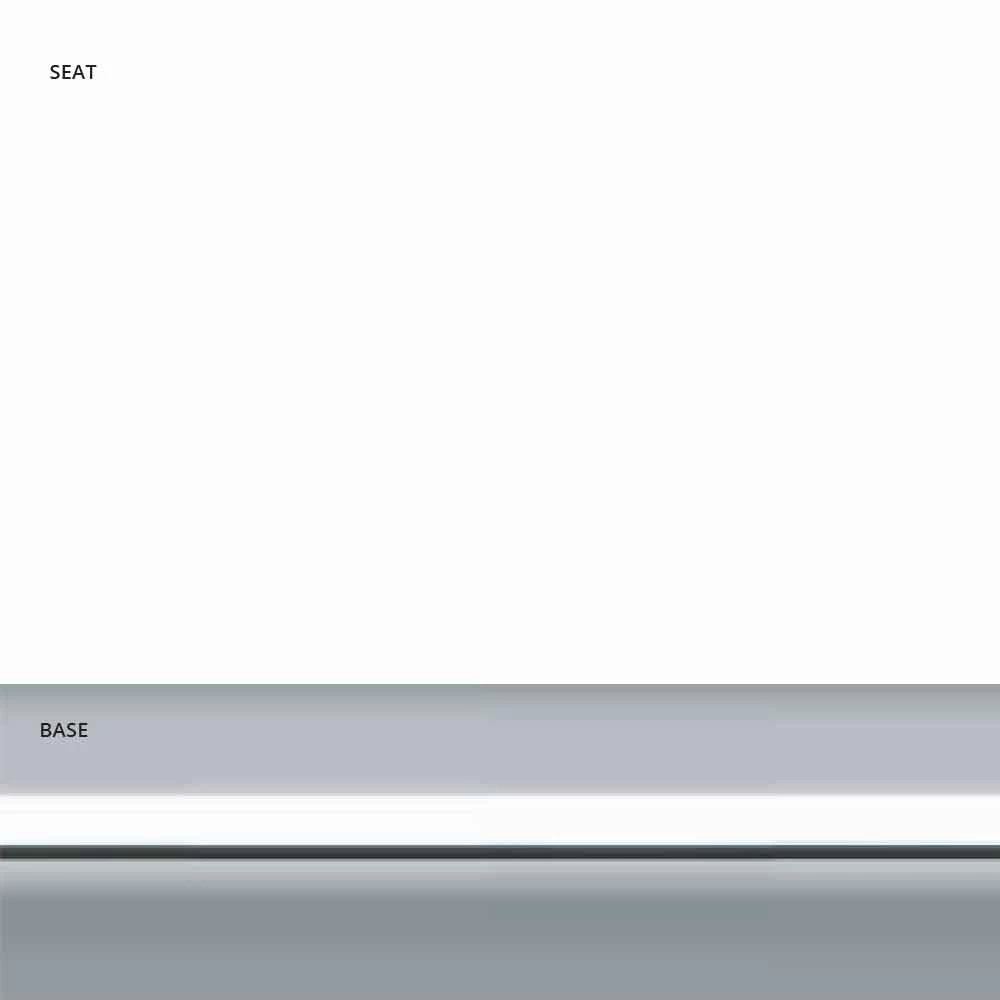 Moderne Kantoorpoef In Eco-leer En Aluminium - Clio 4 Moderne Kantoorpoef In Eco-leer En Aluminium - Clio - Afbeelding 4