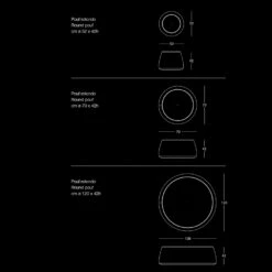 Ronde Ottomaanse Poef Voor Woonkamer In Gekleurd Chenille 3 Afmetingen - Evelyne -Slide Shop pouf ottomano rotondo da salotto in ciniglia colorata 3 dimensioni evelyne 10