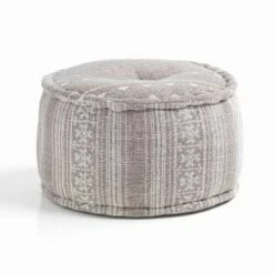 Ronde Poef Van Etnisch Ontwerp In Patchworkstof Of Fluweel - Vezel 26 Ronde Poef Van Etnisch Ontwerp In Patchworkstof Of Fluweel - Vezel -Slide Shop pouf rotondo di design etnico in tessuto patchwork o velluto fibra 26