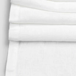 Tafelloper Van Zwaar Wit Linnen Met Italiaanse Luxe Tule - Eucaro -Slide Shop runner da tavola in lino pesante bianco con pizzo tulle lusso italiano eucaro 2