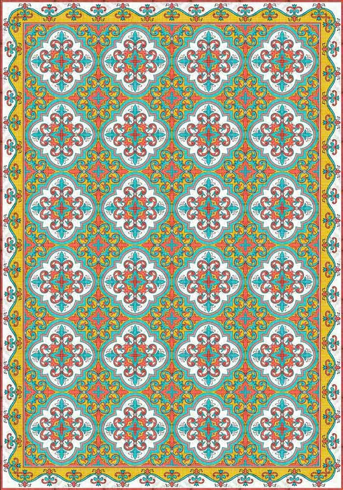 Moderne Tafelloper In PVC En Rechthoekig Polyester - Costa 7 Moderne Tafelloper In PVC En Rechthoekig Polyester - Costa - Afbeelding 7