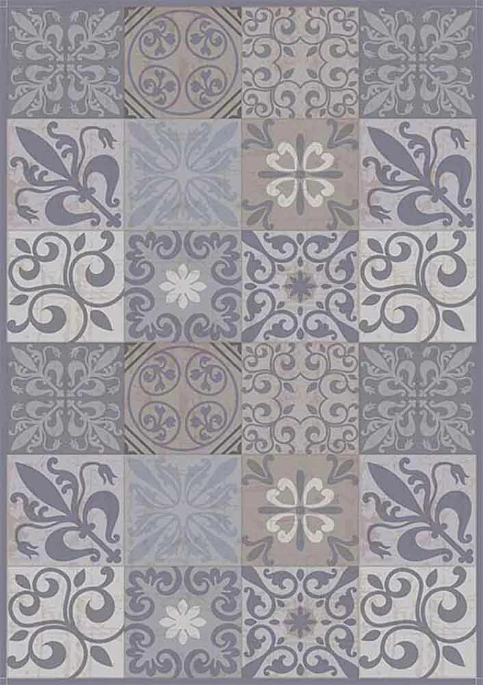 Moderne Tafelloper In Grijs Of Zwart Patroon In PVC En Polyester - Pita 3 Moderne Tafelloper In Grijs Of Zwart Patroon In PVC En Polyester - Pita - Afbeelding 3