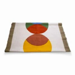 Hennep Tafelkleed Runner Van Italiaans Vakmanschap Uniek Stuk Handgeschilderd