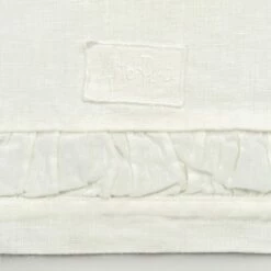 Loper Van Natuurlijk Wit Zwaar Linnen Met Italiaans Luxe Reliëf - Limao -Slide Shop runner in lino pesante bianco naturale con goffratura lusso italiano limao 2