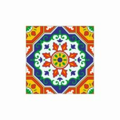 Gekleurde Design Tafelloper In Pvc En Polyester Met Fantasie - Meriva -Slide Shop runner tavola colorato di design in pvc e poliestere a fantasia meriva 2