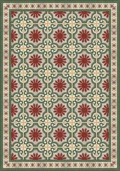 Tafelloper Rood, Zwart Of Groen Gekleurd In Pvc En Polyester - Coria -Slide Shop runner tavola colorato rosso nero o verde in pvc e poliestere coria 4