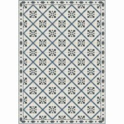 Tafelloper In PVC En Polyester Met Modern Patroon - Berimo