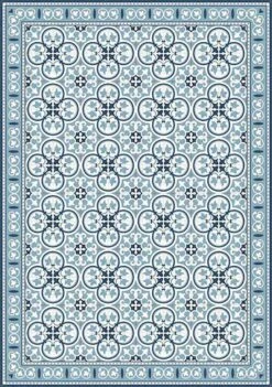 Tafelloper In Pvc En Polyester In Zwart, Blauw Of Grijs Design - Lindia -Slide Shop runner tavola in pvc e poliestere in nero blu o grigio di design lindia 2