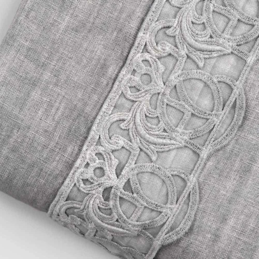 Linnen Dekbedovertrek In Containerzak Met Synergy-kant En Knopen - Energis 3 Linnen Dekbedovertrek In Containerzak Met Synergy-kant En Knopen - Energis - Afbeelding 3