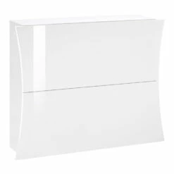 Schoenenrek Wit Glanzend 2 Deuren In Duurzaam Hout Design Arcato - Sabine