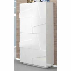 Melamine Schoenenkast Voor Binnen Met 4 Deuren Made In Italy - Naditza 17 Melamine Schoenenkast Voor Binnen Met 4 Deuren Made In Italy - Naditza -Slide Shop scarpiera in melaminico da interno con 4 ante made in italy naditza 4