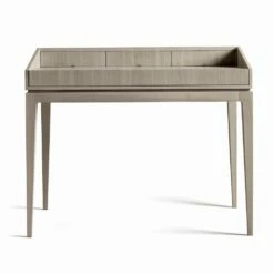 Modern Design Schrijven Bureau In Walnoot, L.105xp.65cm, Acario -Slide Shop scrittoio di design moderno in legno noce l 105 x p 65 cm acario 4