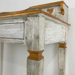 Handgemaakt Bureau Van Massief Hout Met Lades Gemaakt In Italië - Amela -Slide Shop scrittoio fatto a mano in legno massello con 4 cassetti made in italy amela 4