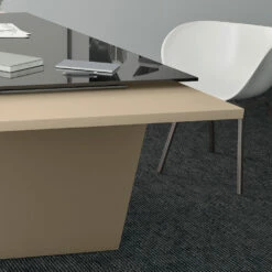 Bureau Met Glazen Blad Andrea Stramigioli - Vlinder -Slide Shop scrivania con piano in vetro andrea stramigioli frafalla 4