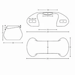 Modern Designbureau Gemaakt In Italië, Telese -Slide Shop scrivania da ufficio di moderno design made in italy telese 7