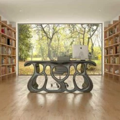 Modern Designbureau Geproduceerd In Italië, Mirto -Slide Shop scrivania da ufficio di moderno design prodotta in italia mirto 3