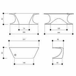 Modern Bureau Geproduceerd In Italië, Cerami -Slide Shop scrivania da ufficio moderna prodotta in italia cerami 5