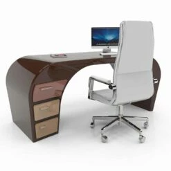 Modern Bureau Gemaakt In Italië, Miglianico -Slide Shop scrivania da ufficio moderna realizzata in italia miglianico 4