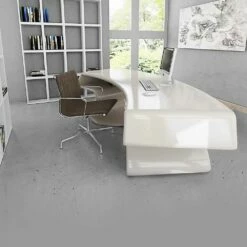 Bureautafel Ontworpen In Italië, Tignale -Slide Shop scrivania di design da ufficio prodotta in italia tignale 2