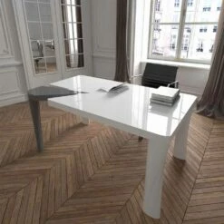 Ontwerpbureau Voor Kantoor In Solid Surface Punk -Slide Shop scrivania di design per ufficio in adamantx punk 3