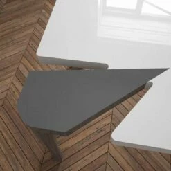 Ontwerpbureau Voor Kantoor In Solid Surface Punk -Slide Shop scrivania di design per ufficio in adamantx punk 4