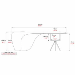 Directiebureau Van Karim Rashid In Polyurethaan - James -Slide Shop scrivania direzionale di karim rashid in poliuretano james 20