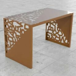 Desk Kattedra "Alle Letters" 160x80x75 Mabele, Metaal En Glas 21 Desk Kattedra "Alle Letters" 160x80x75 Mabele, Metaal En Glas -Slide Shop scrivania kattedra lettere a cascata 160x80x75 mabele 8