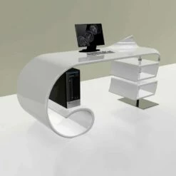 Modern Bureau Geproduceerd In Italië, Miagliano -Slide Shop scrivania moderna da ufficio prodotta in italia miagliano 2