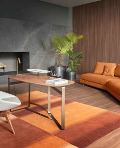 Modern Bureau In Hout, Metaal En Keramiek Made In Italy - Bonaldo Gauss -Slide Shop scrivania moderna in legno metallo e ceramica made in italy bonaldo gauss 10