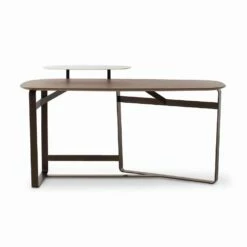Modern Bureau In Hout, Metaal En Keramiek Made In Italy - Bonaldo Gauss