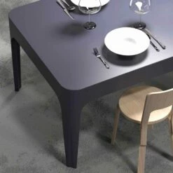 Rechthoekig Bureau / Eettafel, Modern Design, Merlot 9 Rechthoekig Bureau / Eettafel, Modern Design, Merlot -Slide Shop scrivania tavolo da pranzo rettangolare design moderno merlot 4