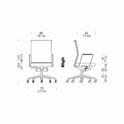 Ergonomische Draaibare Bureaustoel Met Wielen En Armleuningen - Gimiglia 14 Ergonomische Draaibare Bureaustoel Met Wielen En Armleuningen - Gimiglia -Slide Shop sedia da scrivania ufficio girevole ergonomica con ruote e braccioli gimiglia 6