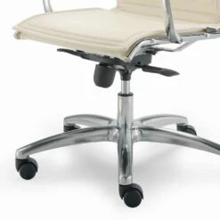 Bureaustoel Met Monocoque In Imitatieleder Gemaakt In Italië Agata -Slide Shop sedia da ufficio con monoscocca in similpelle made in italy agata 3