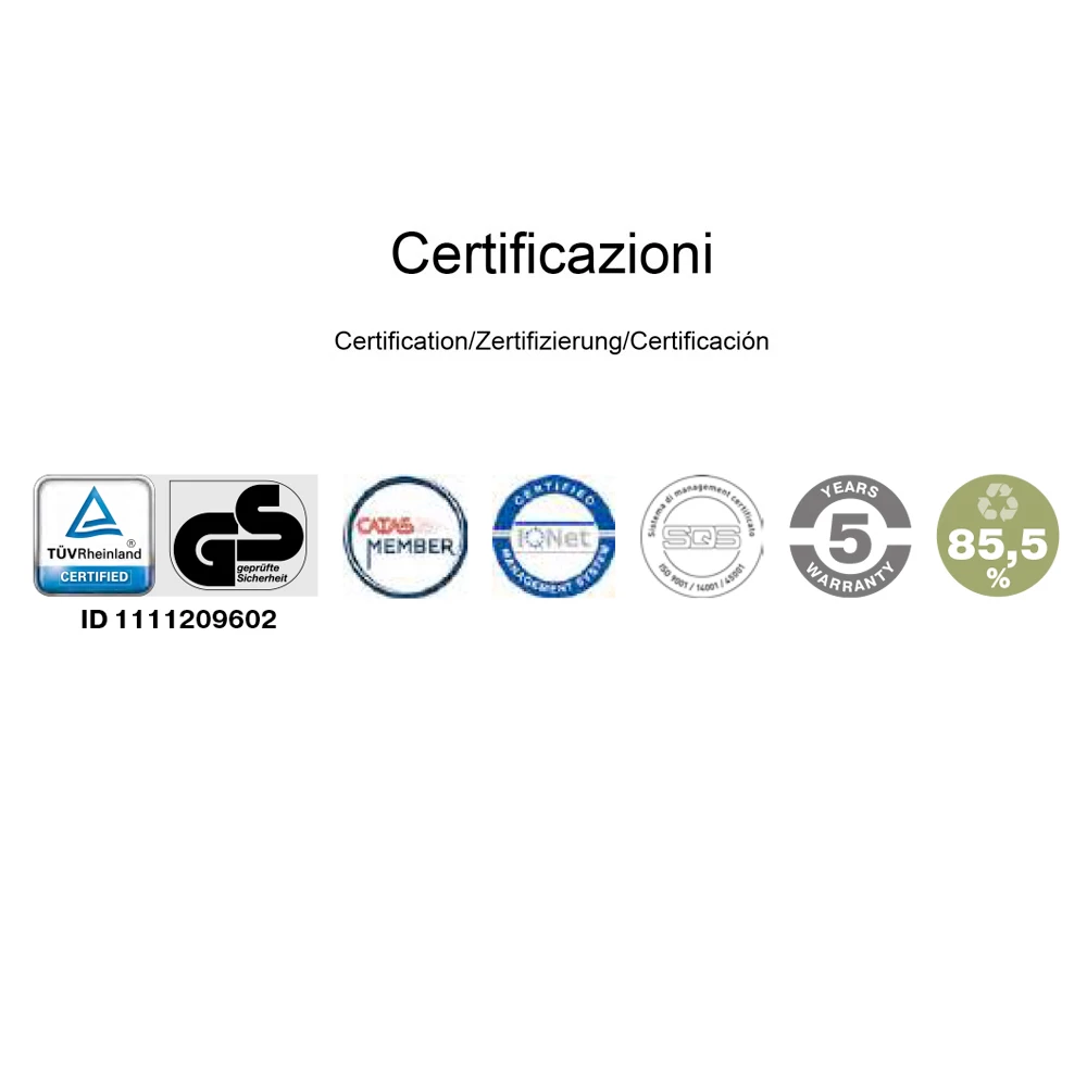 Ergonomische Slede Bureaustoel Met Armleuningen Made In Italy - Filanna 13 Ergonomische Slede Bureaustoel Met Armleuningen Made In Italy - Filanna - Afbeelding 13